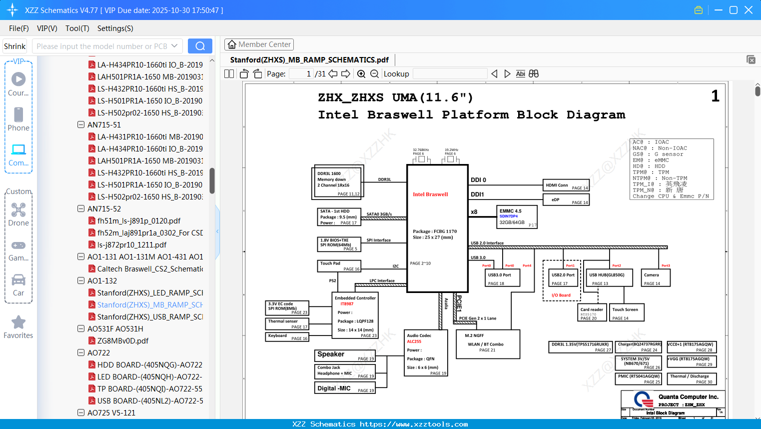 Laptop ACER Stanford(ZHXS)_MB_RAMP_SCHEMATICS